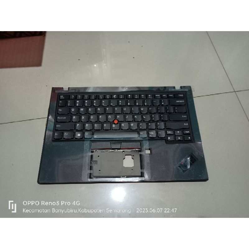 Jual FRAME keyboard Lenovo ThinkPad X1 Carbon 7th 100% ORIGINAL NORMAL ...