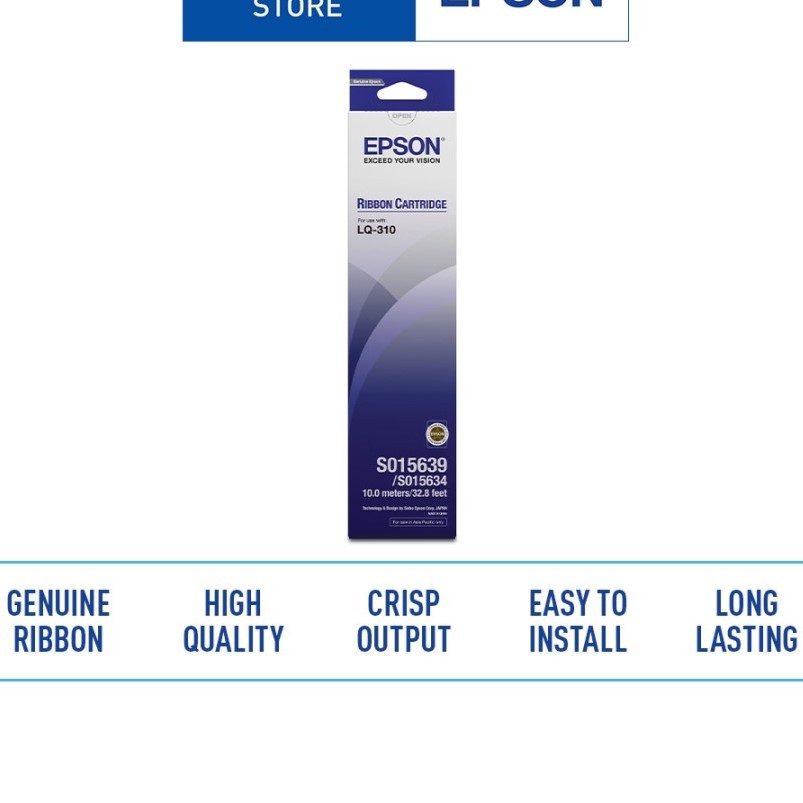 Jual Epson Ribbon Catridge SO15639 - Ribbon Catridge Epson LQ-310 ...