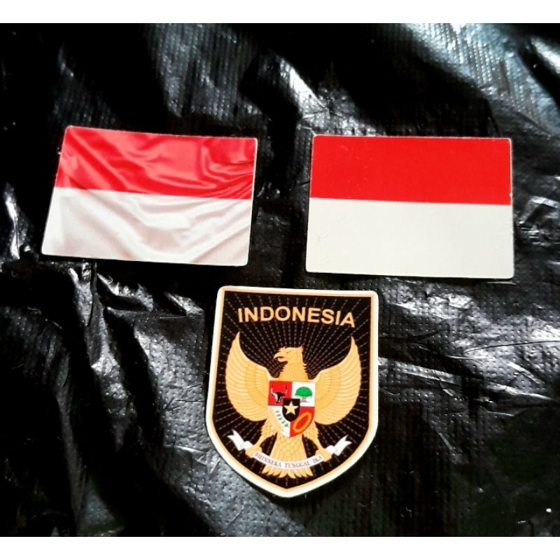 Jual Stiker Pipi Bendera Indonesia Timnas Indonesia Suporter Sepakbola Timnas Indonesia Emblem