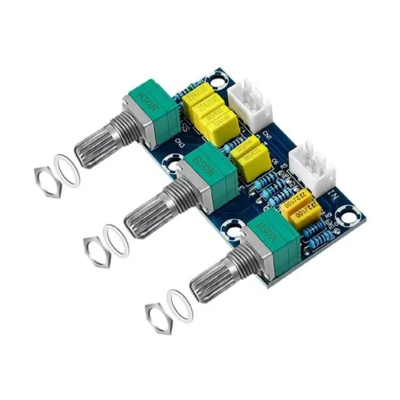 Jual Tone control pasif stereo modul XH M802 PRE AMPLIFIER TONE CONTROL