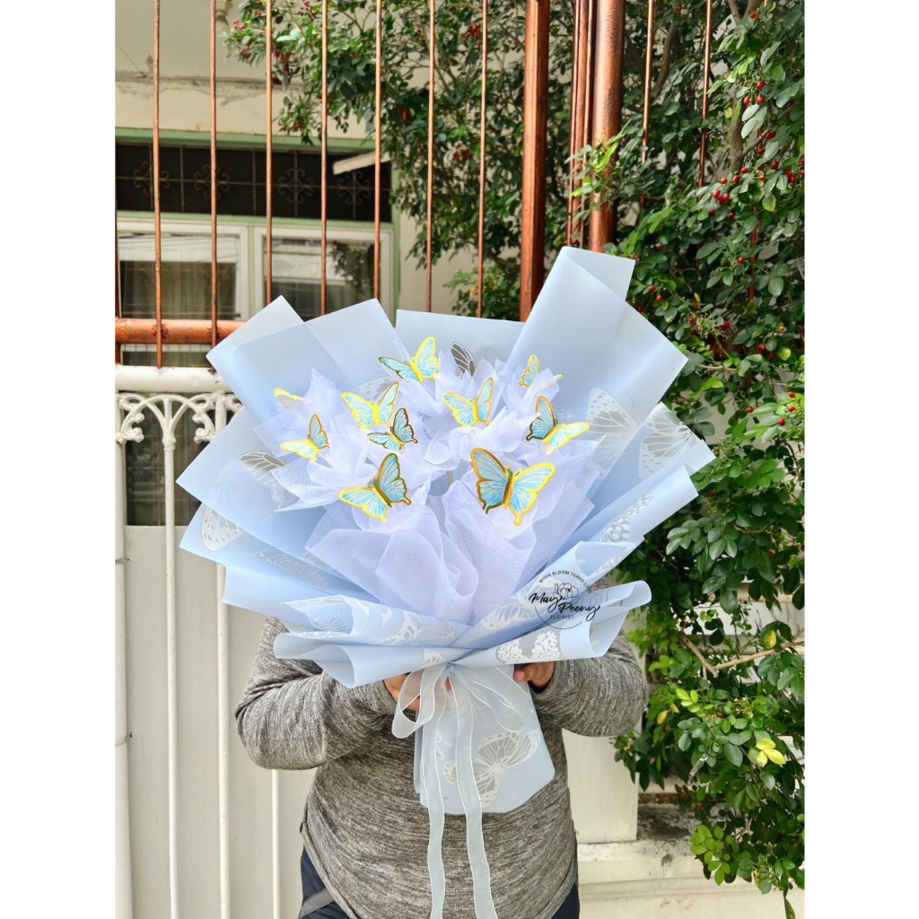 Jual NA-BI BUTTERFLY BOUQUET - BUKET KUPU-KUPU BOUQUET BUNGA BOUQUET ...