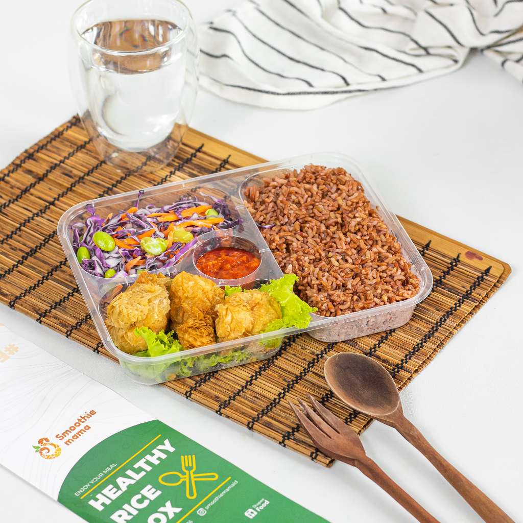 Jual SMOOTHIEMAMA Nasi Box Healthy Rice Bowl Chicken Orokudo Bakso ...
