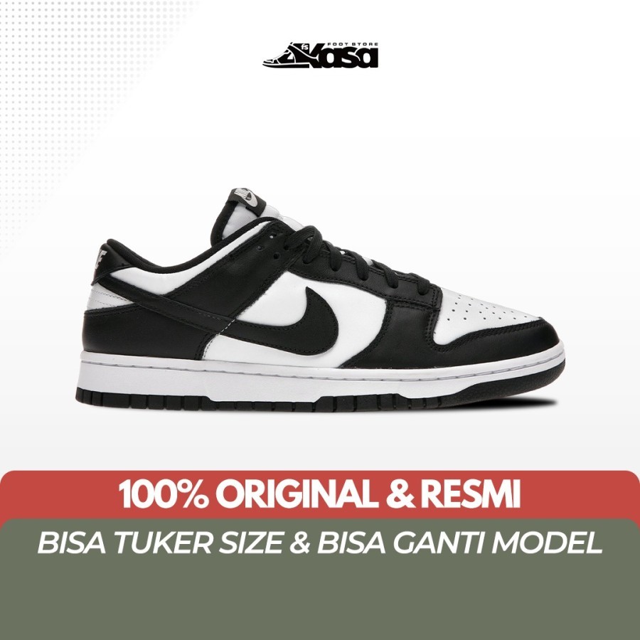 Jual Sepatu Sneakers Pria Wanita Dunk Low Black White Panda | Shopee ...