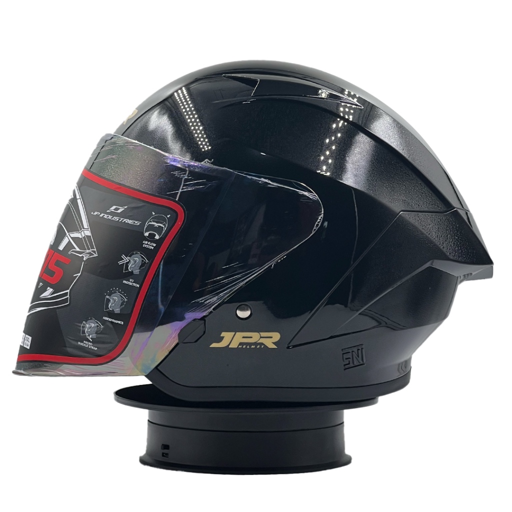 Jual Helm JPR RR15 Solid Black | Shopee Indonesia