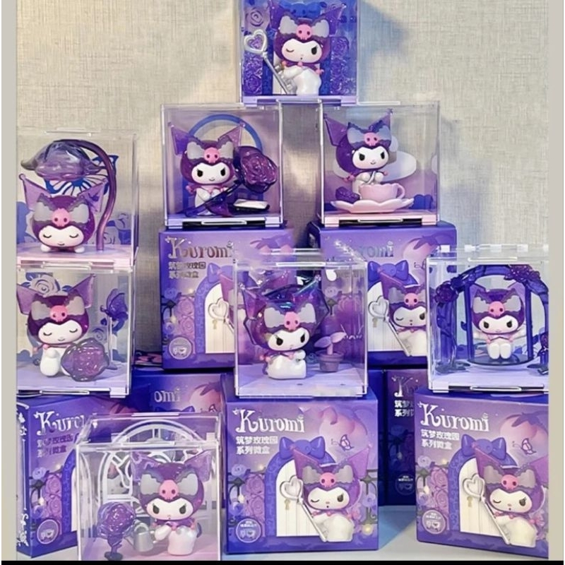 Jual MOETCH x SANRIO KUROMI DREAM ROSE GARDEN SERIES BLINDBOX FIGURES ...