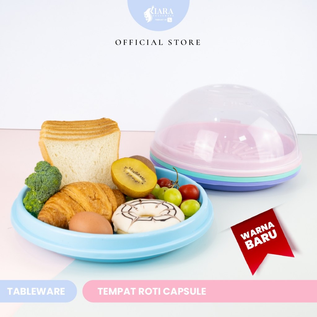 Jual KIARA HOUSEWARE Tempat Roti Kue Gorengan Wadah Plastik | Shopee ...