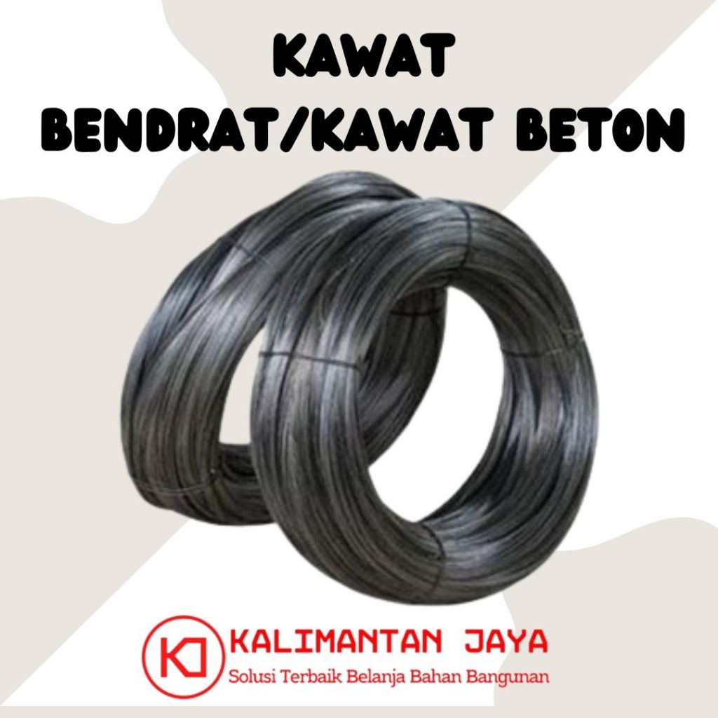 Jual KAWAT BENDRAT/KAWAT BETON/KAWAT IKAT (HARGA PER KG) | Shopee Indonesia