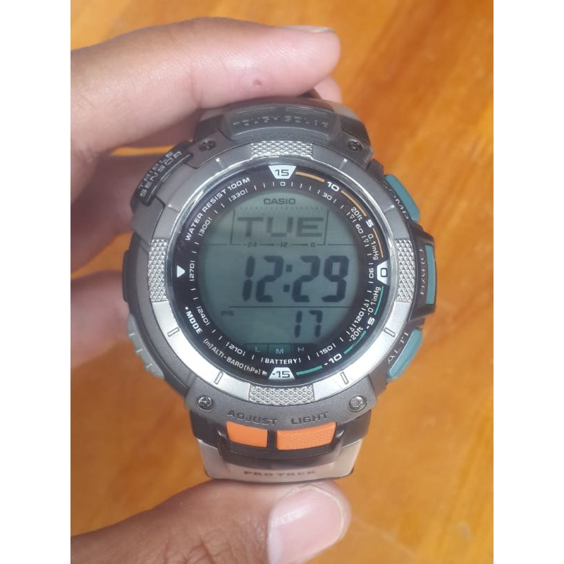 Jual CASIO PRO TREK PRG 80 1VDR ORIGINAL Shopee Indonesia