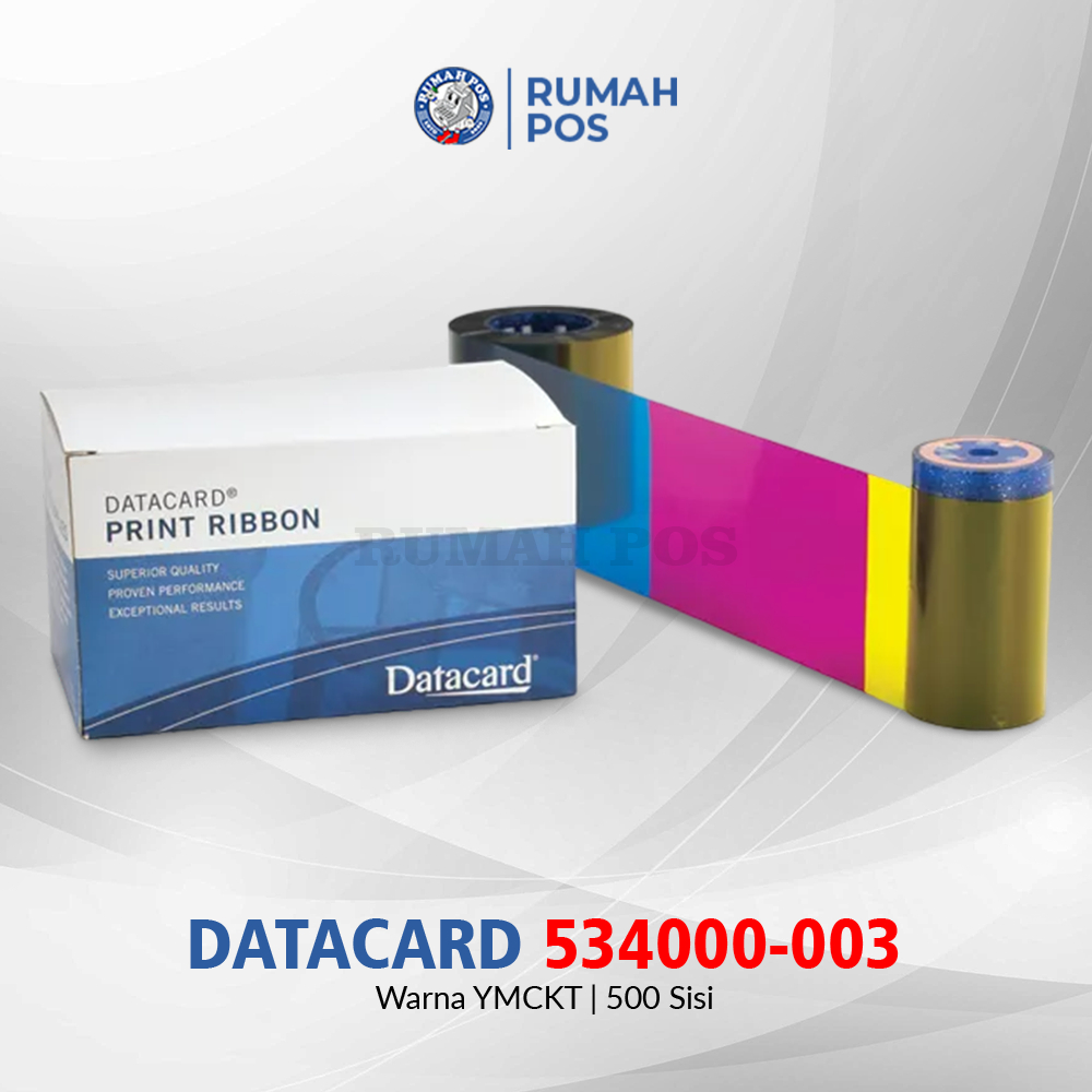 Jual Datacard Ribbon YMCKT 500 Prints (PN 534000003) Shopee Indonesia