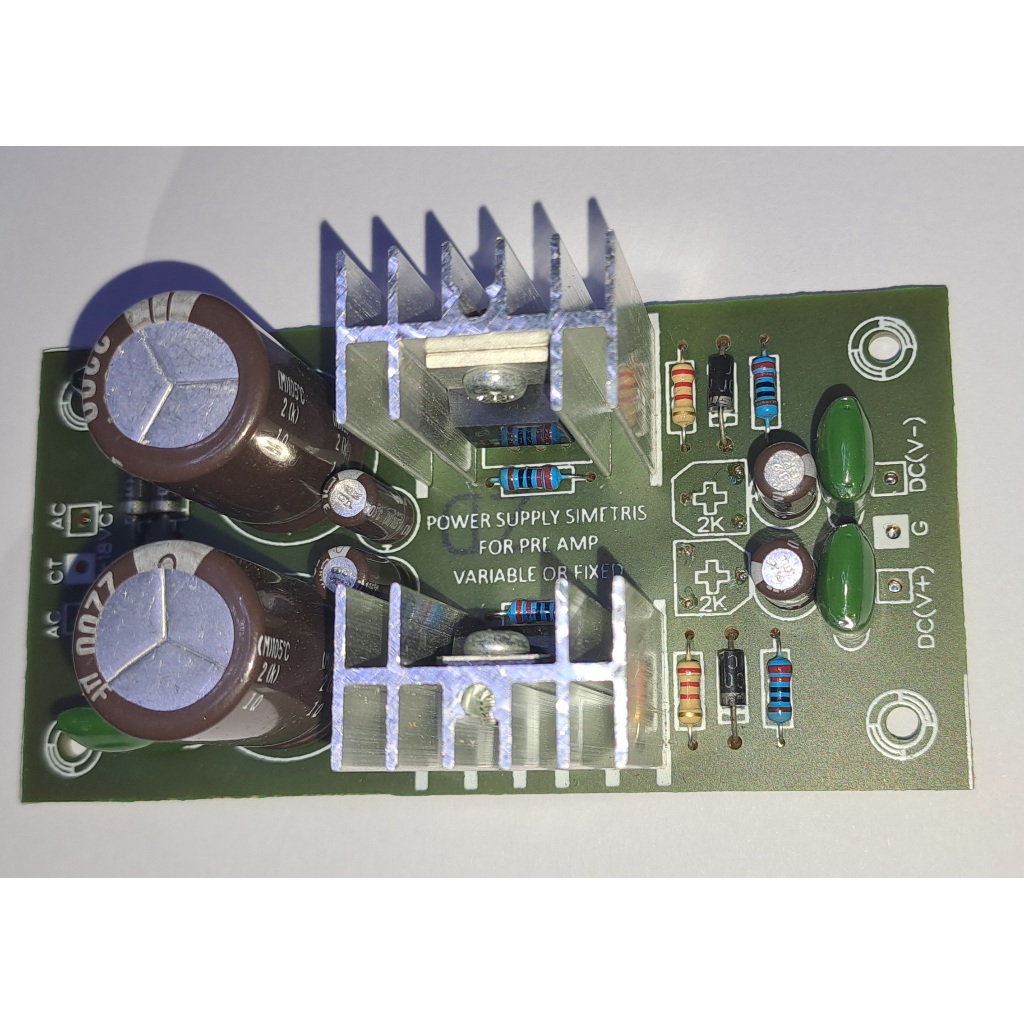 Jual KIT POWER SUPPLY SIMETRIS +/-15V CT WITH LM317 LM337 | Shopee