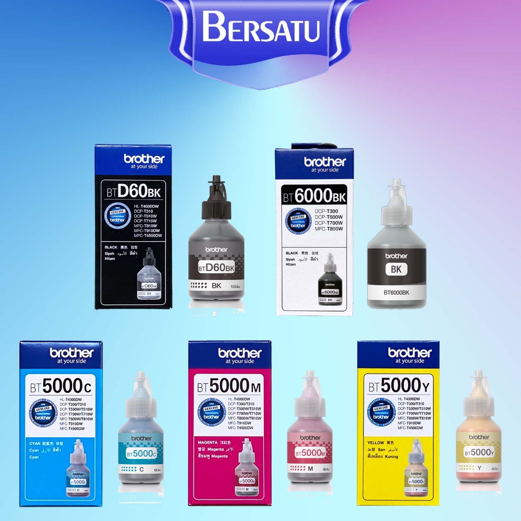 Jual Tinta Brother D60 BT6000 BT5000 Original | Shopee Indonesia