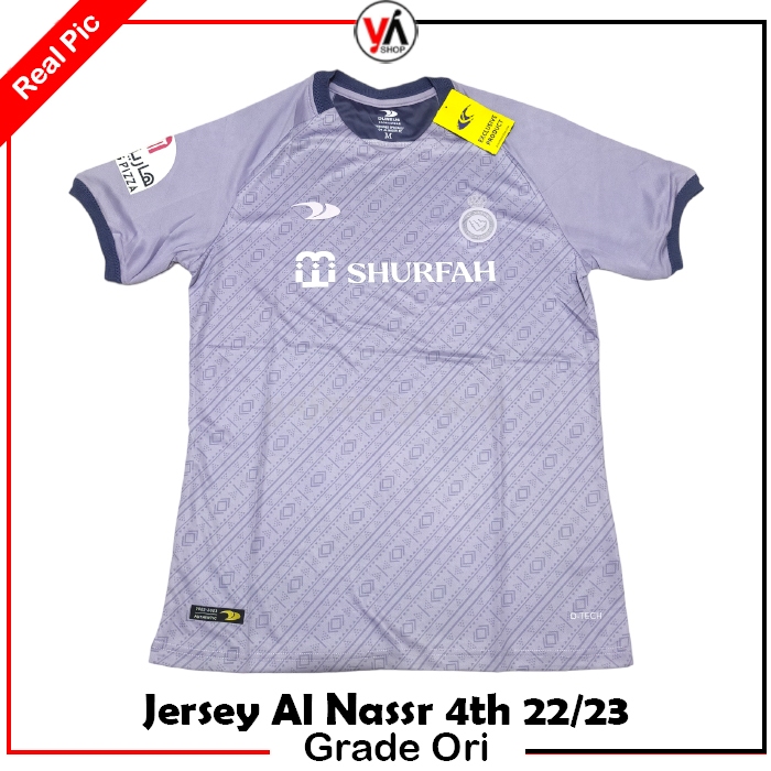 Jual Jersey Al Nassr 4th 2022 2023 Grade Ori Liga Arab Premium Termurah ...