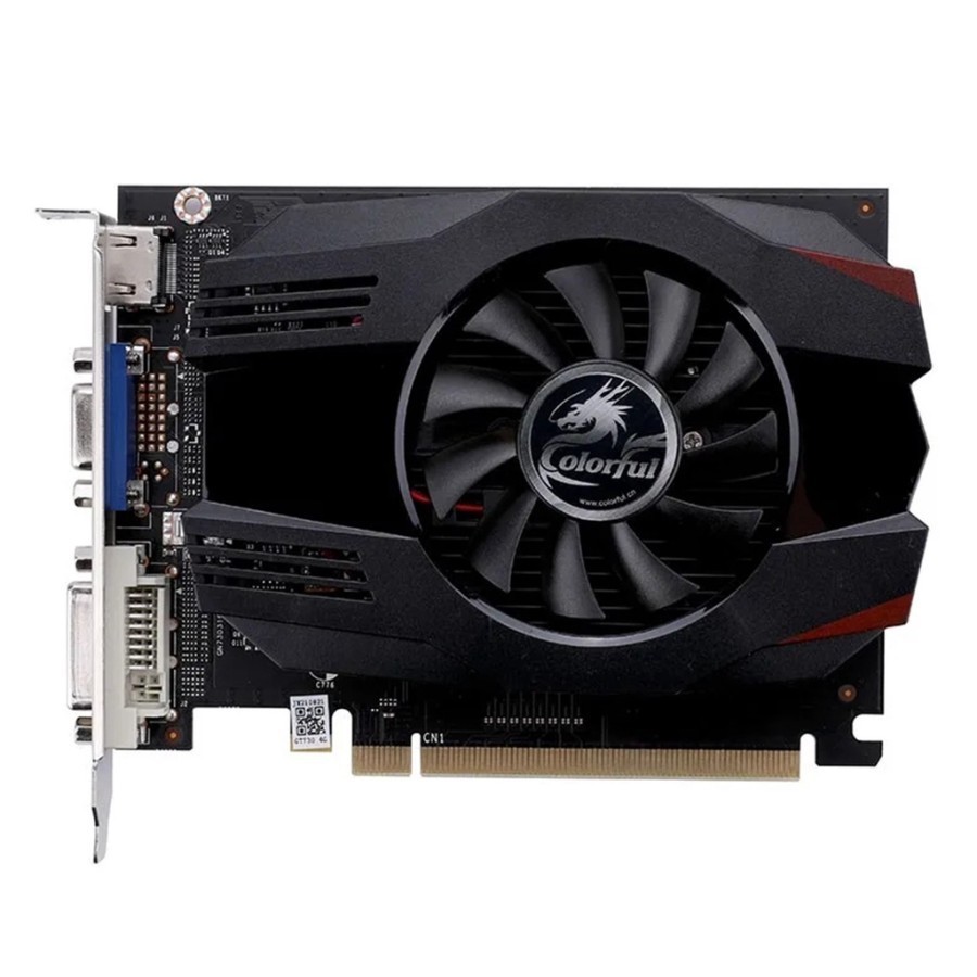 Jual VGA COLORFUL GT730 GT 730 730K LP 4GD3-V 4GB DDR3 64BIT GARANSI ...