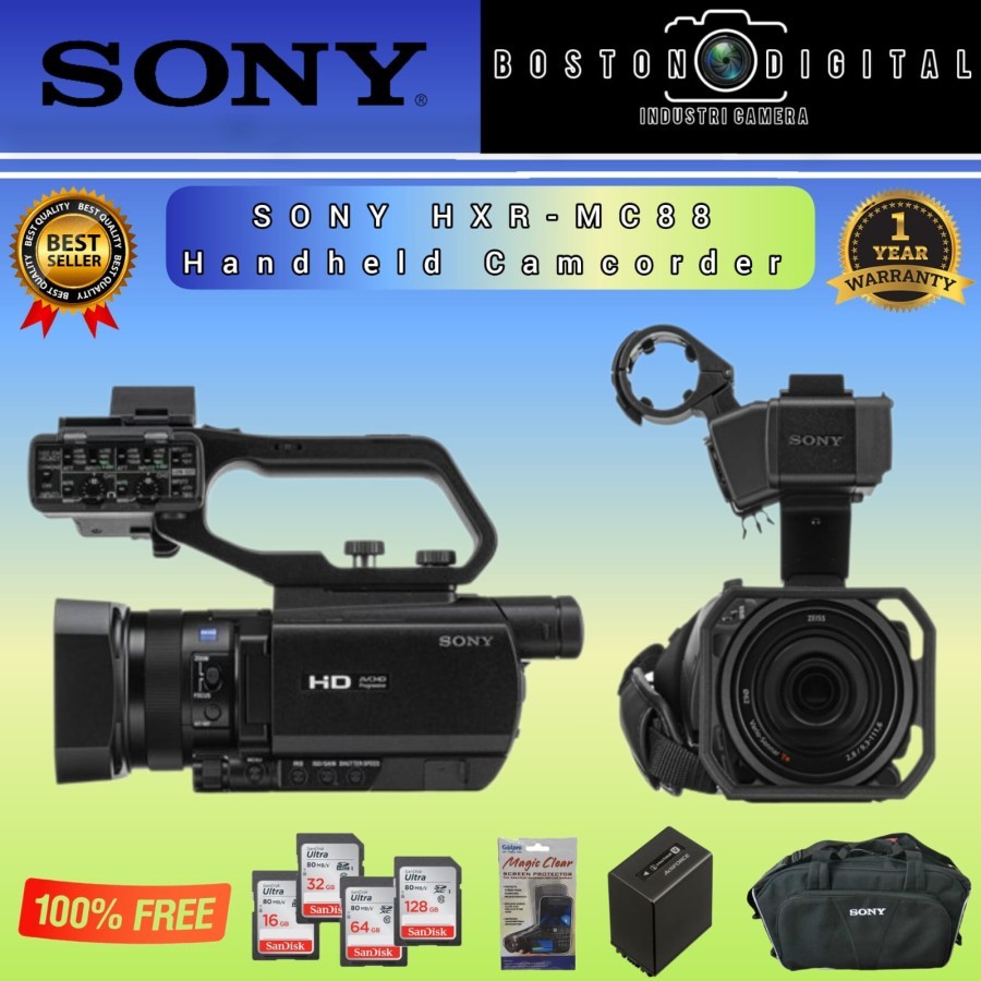 Jual SONY HXR MC88 FULL HD CAMCORDER / SONY HXR-MC88 FULL HD | Shopee ...