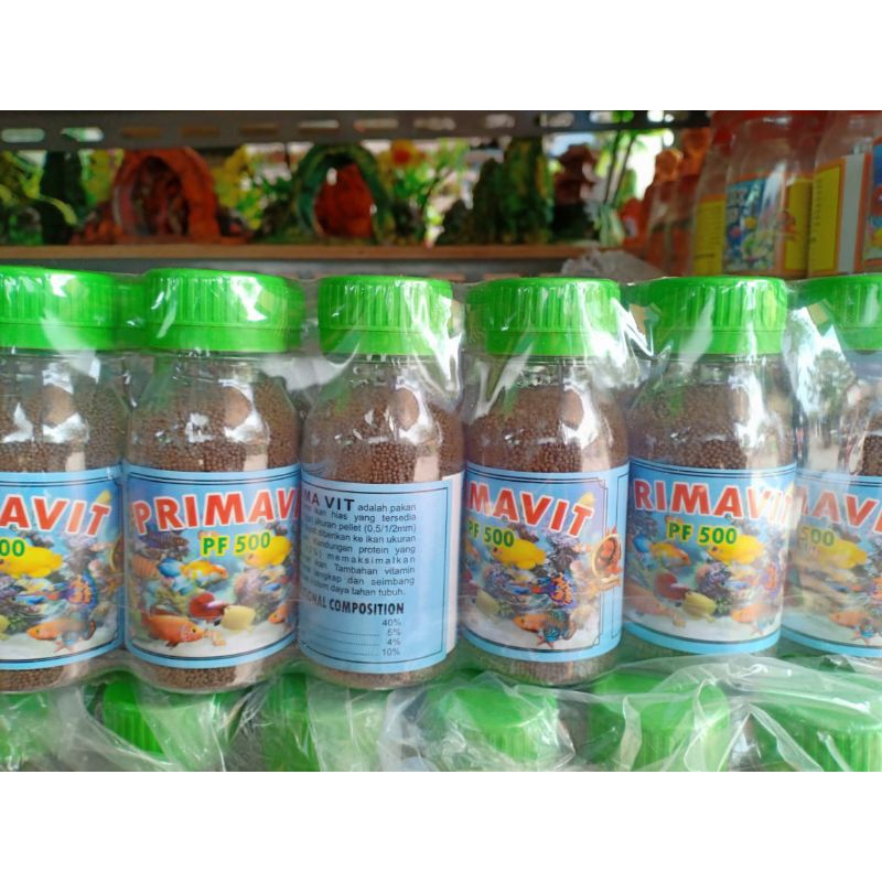 Jual pelet primavit pakan ikan hias | Shopee Indonesia