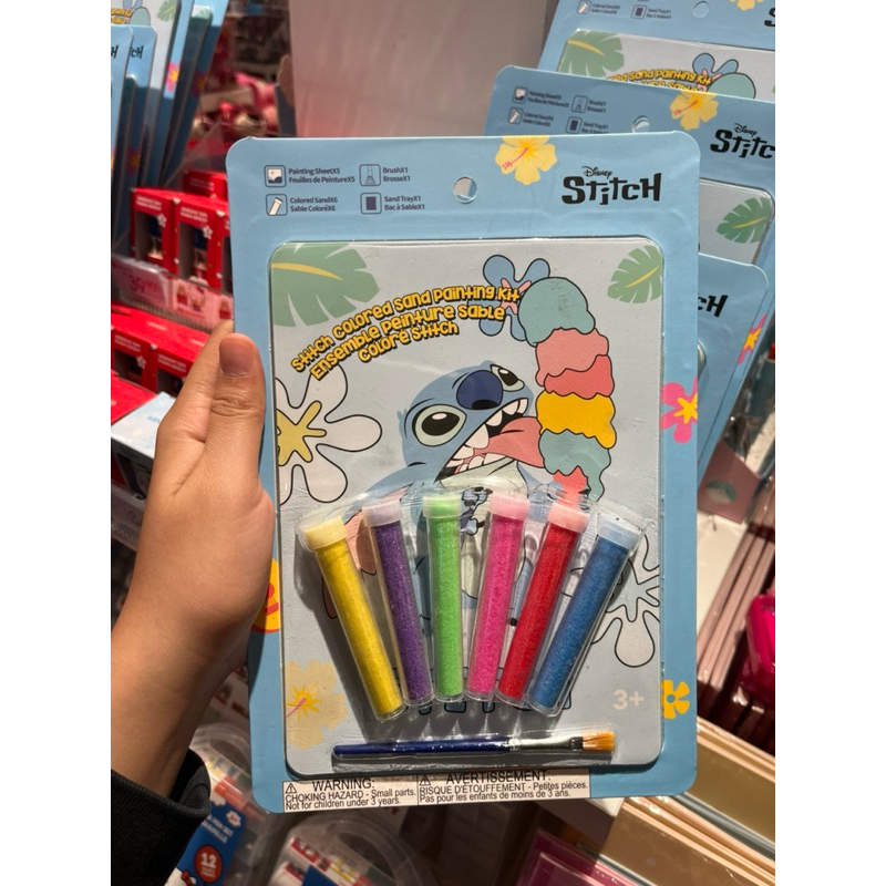 Jual MINISO disney stitch collection colored sand painting kit diy ...