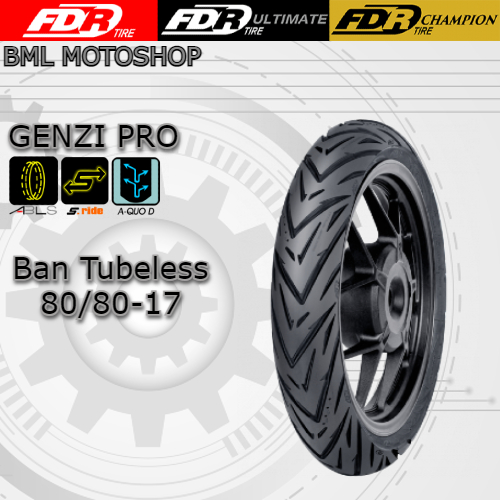 Jual Ban Fdr Tubeless Genzi Pro Ban Luar Ring Free Pentil