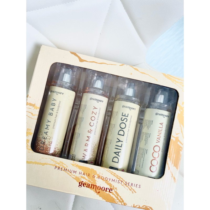 Jual READY STOCK GEAMOORE HAIR & BODY MIST 275ml | Shopee Indonesia