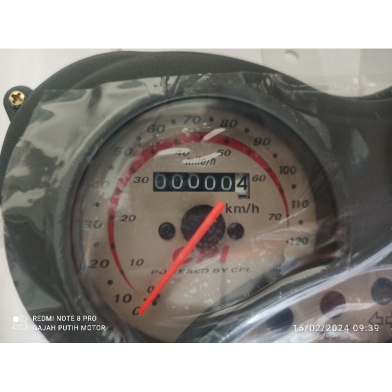 Jual speedo meter sanex CPI hussar. kilometer hussar family | Shopee ...