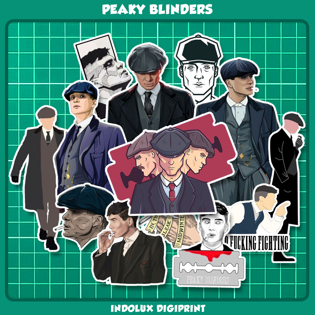 Jual Sticker Peaky Blinders Thomas Shelby Stiker Cillian Murphy Anti ...