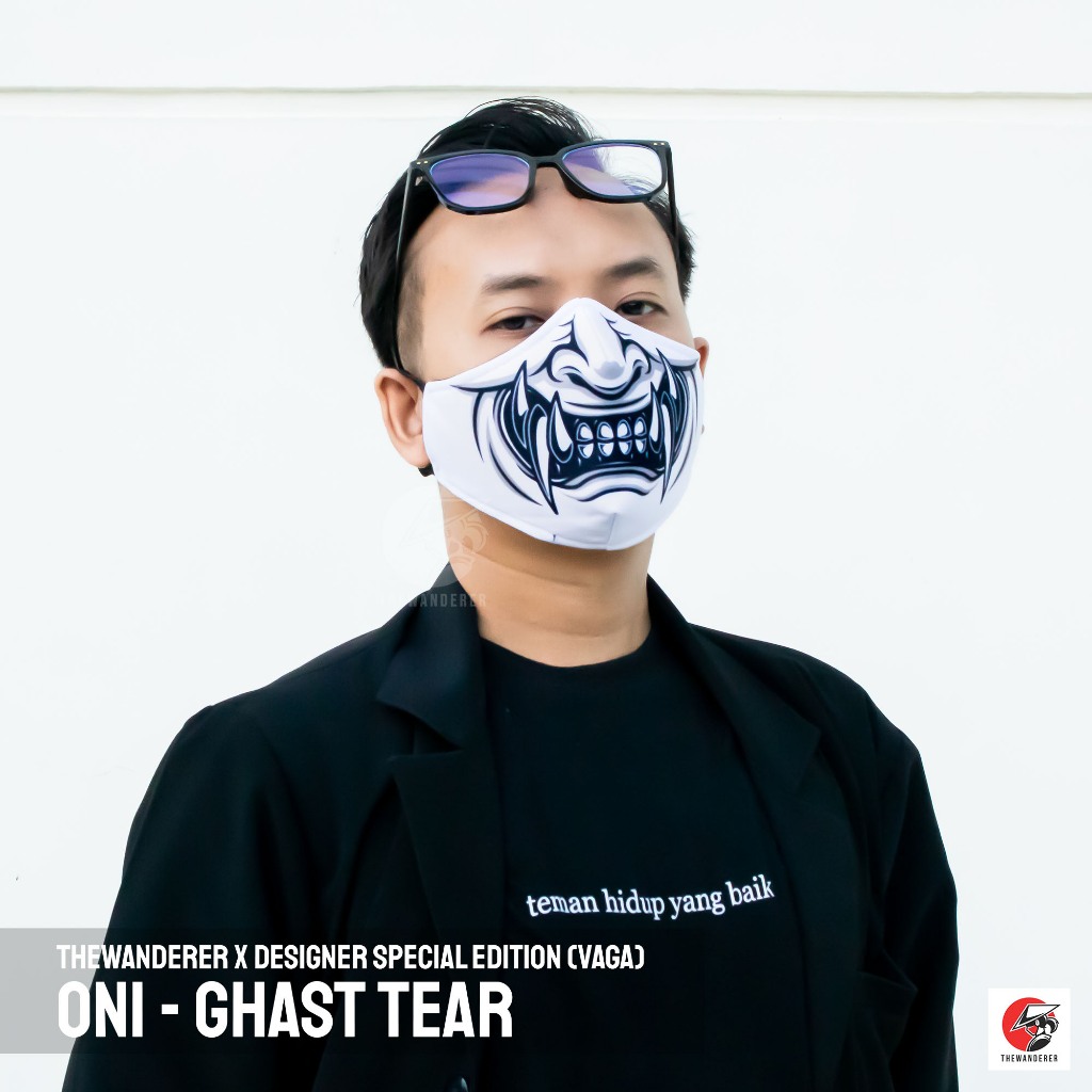 Jual TWDR Masker Tengkorak Monster Titan Oni Rider Ghost Mobile ...