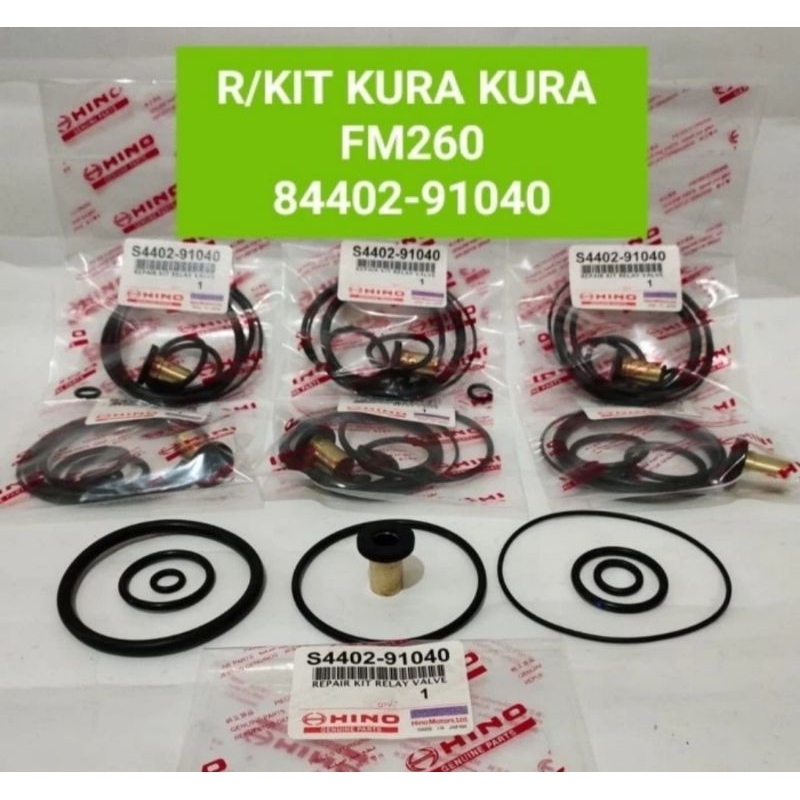 Jual Repair Kit Relay Valve Kura J E Hino Lohan Fm Ti Shopee