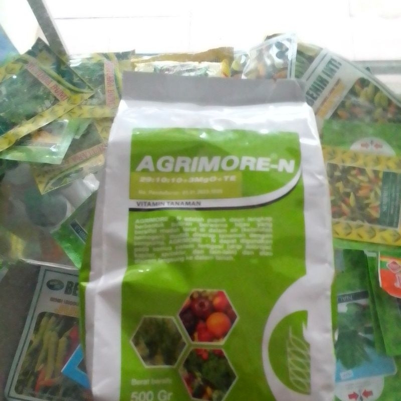 Jual vitamin tanaman AGRIMORE-N 500 gr | Shopee Indonesia