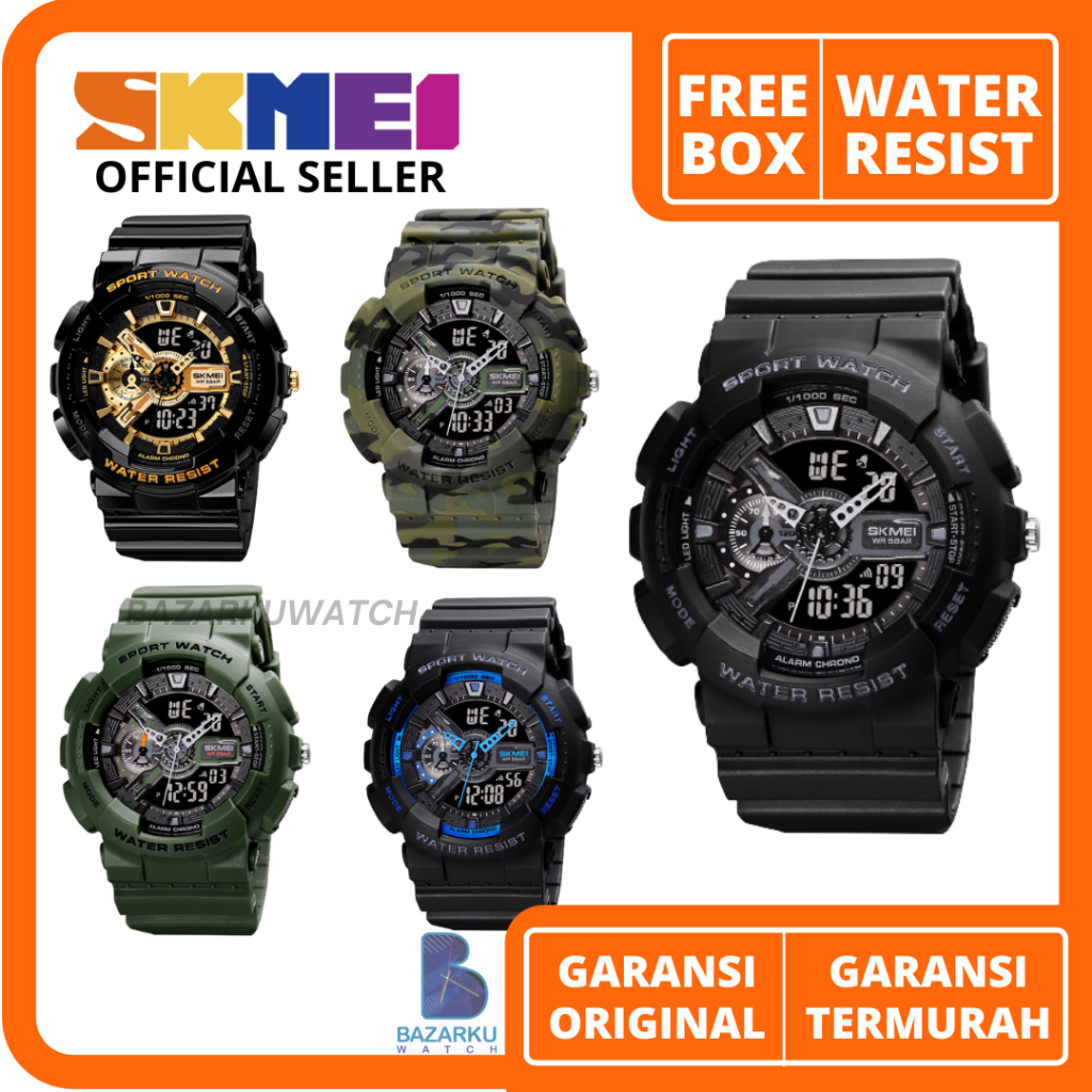 Jual Jam Tangan Pria Skmei 1688 Jam Tangan Skmei Jam Tangan Karet
