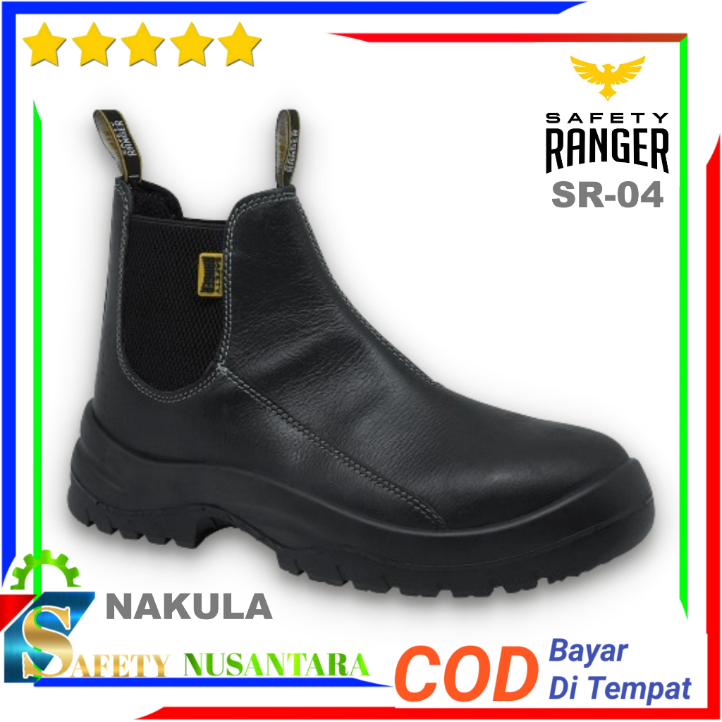 Jual Sepatu Safety Ranger Nakula SR04 Original Safety Shoes Kerja ...