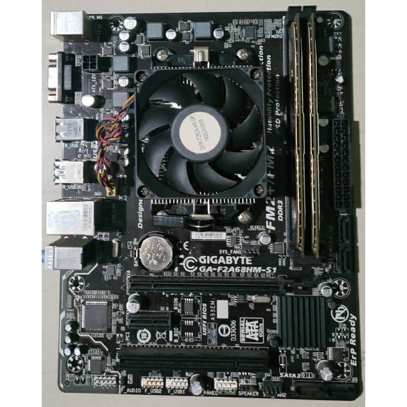 Jual Paket AMD A6 6400K + Mobo FM2 /8gb Shopee Indonesia