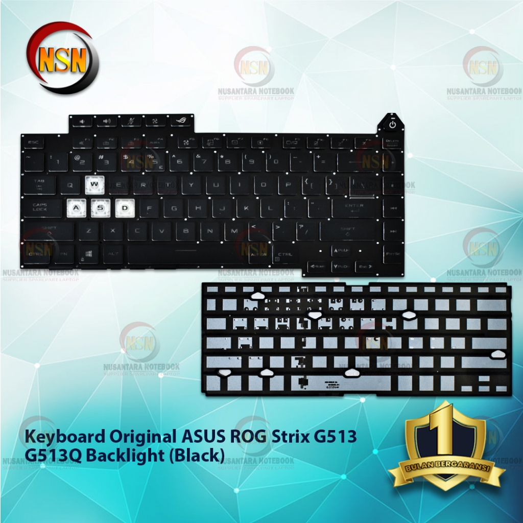 Jual Keyboard Original Laptop for ASUS ROG Strix G513 G513Q Backlight ...