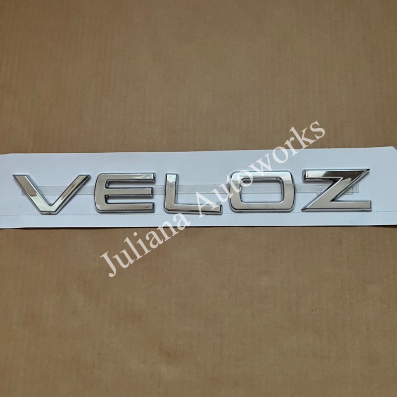 Jual Emblem Kap Mesin Mobil Veloz Emblem Veloz | Shopee Indonesia
