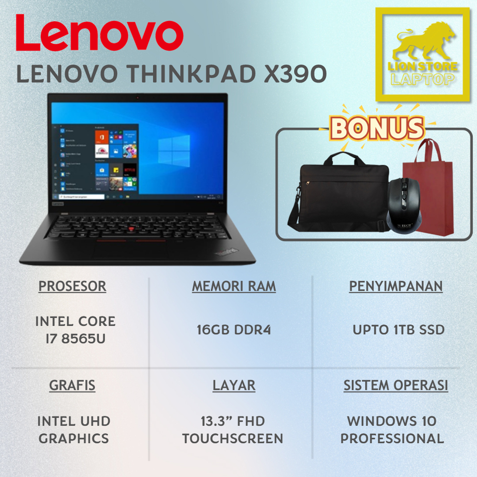 B13 レノボ 16GB Thinkpad X390 13.3型 FHD NVMe 良品 office2019