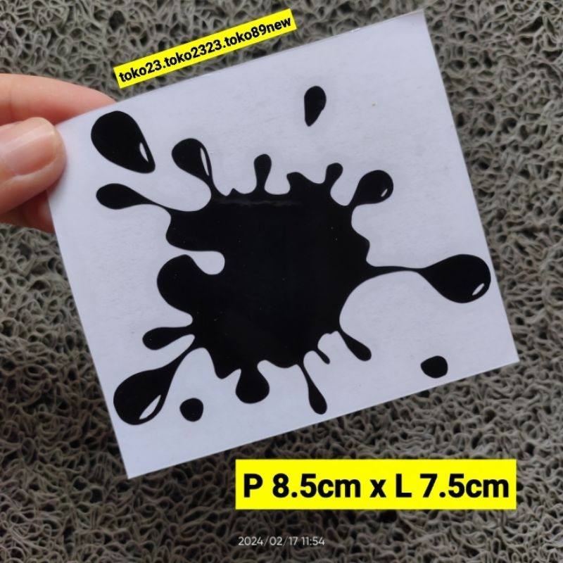 Jual stiker cutting motor gambar crot bercak | Shopee Indonesia