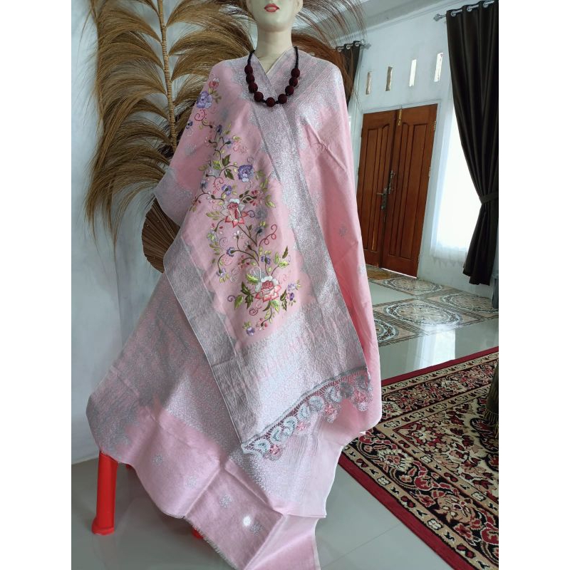 Jual Songket Silungkang Selendang Besar Kombinasi Suji Cayia Koto ...