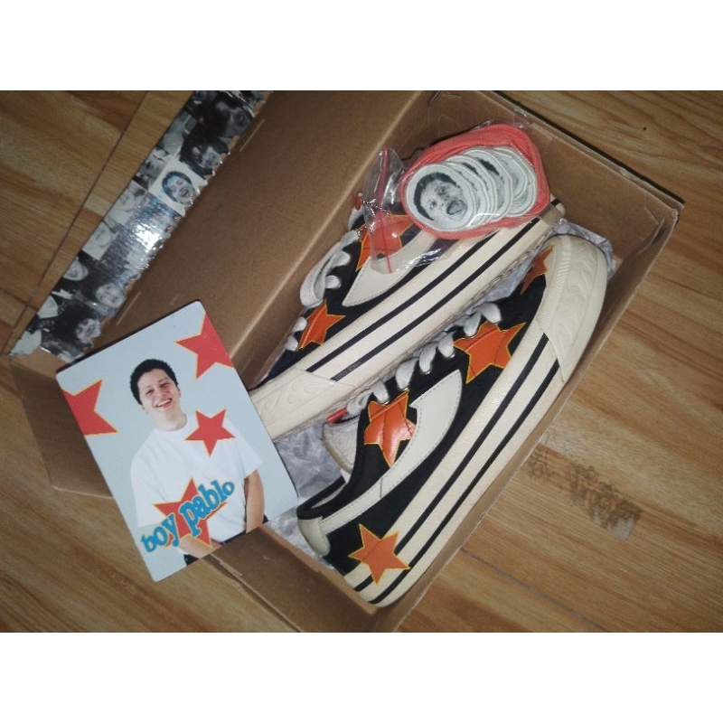 Jual Compass x Boy Pablo Black White Low 41 | Shopee Indonesia