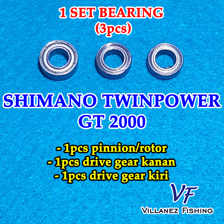 Jual BEARING REEL SET SHIMANO NAVI, ACCORT, TWINPOWER, STELLA, DAN ...