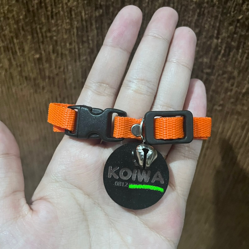 Jual KALUNG KUCING CUSTOM NAMA KALUNG KUCING CUSTOM NAMA MURAH LIONTIN