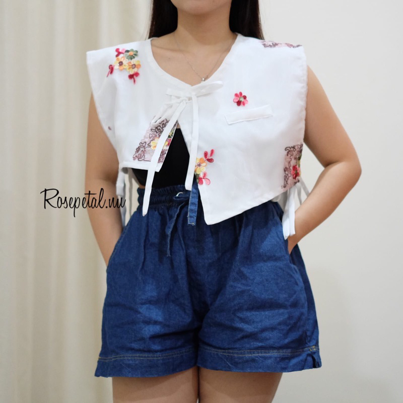 Jual Rompi kotak / vest cube asimetric / asymmetric vest / rompi tali ...