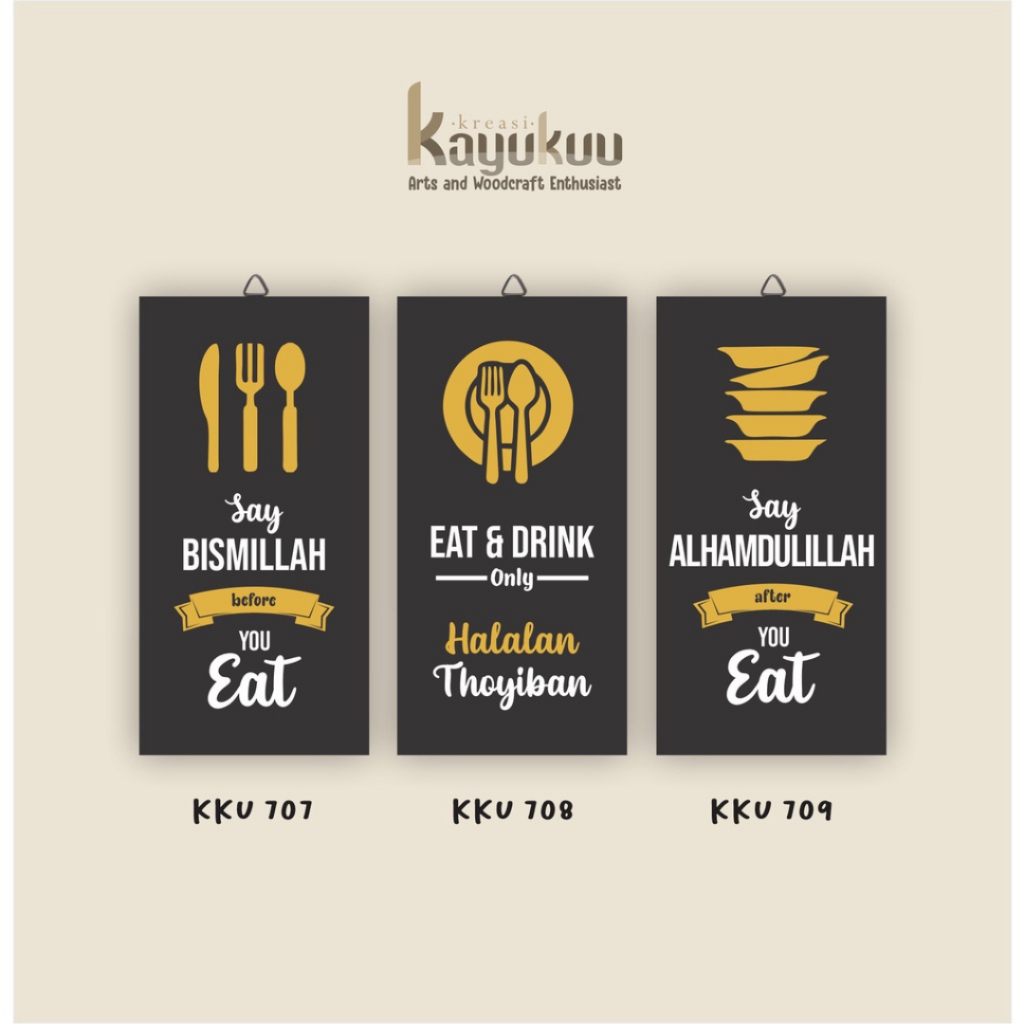 Jual Kreasikayukuu Hiasan Dinding Dekorasi Rumah Perlengkapan Dapur