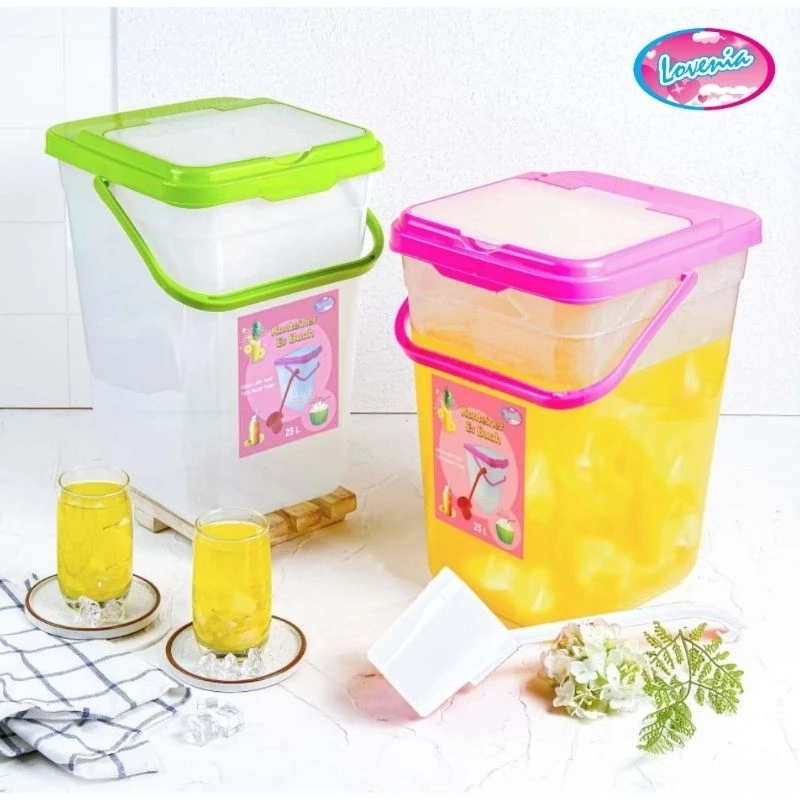 Kontainer Es Buah 25 Lt Bonus Gayung