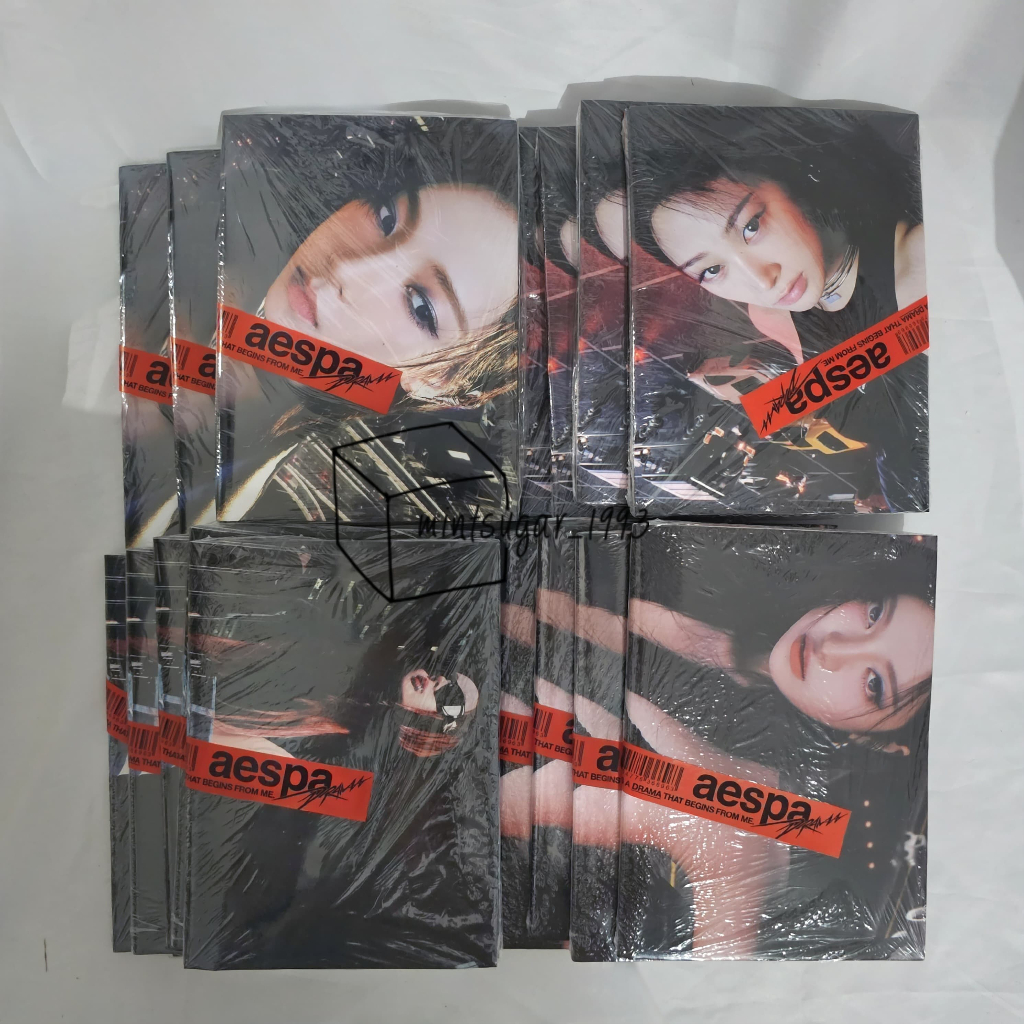 Album Aespa 'Drama' [Sequence Ver.] (NINGNING Ver.) - Mini Album 4th, 72p Photobook | Photocard Aléatoire Inclus | Édition Limitée - 2
