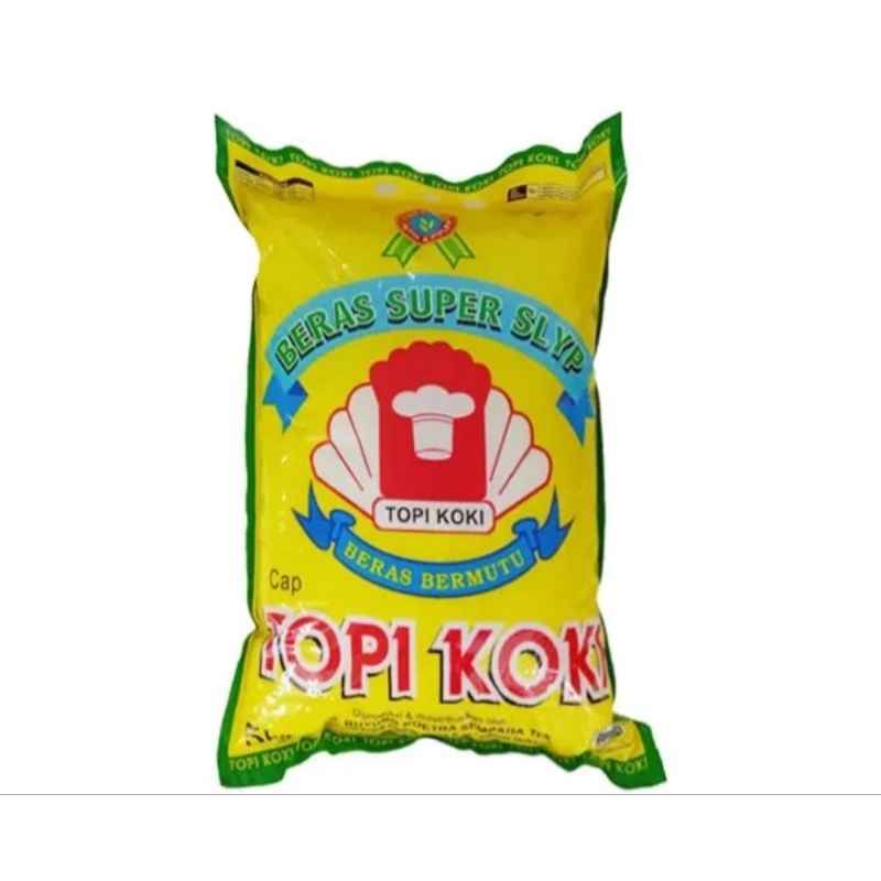 Jual BERAS TOPI KOKI SUPER SLYP | Shopee Indonesia