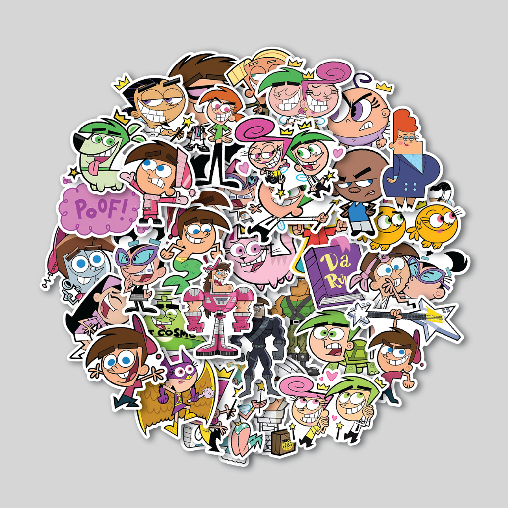 Jual STICKER PACK FAIRY ODD PARENTS | STICKER TUMBLER | STIKER LAPTOP ...