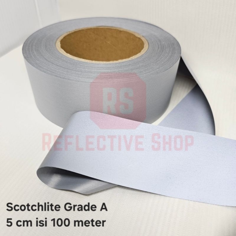 Jual Scotchlite GRADE A 5 cm isi 100 METER / Scotlight / Skotlet ...