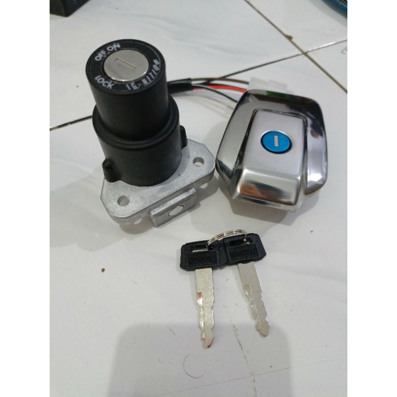 Jual kunci kontak rxz set tutup tangki rxz rzr | Shopee Indonesia