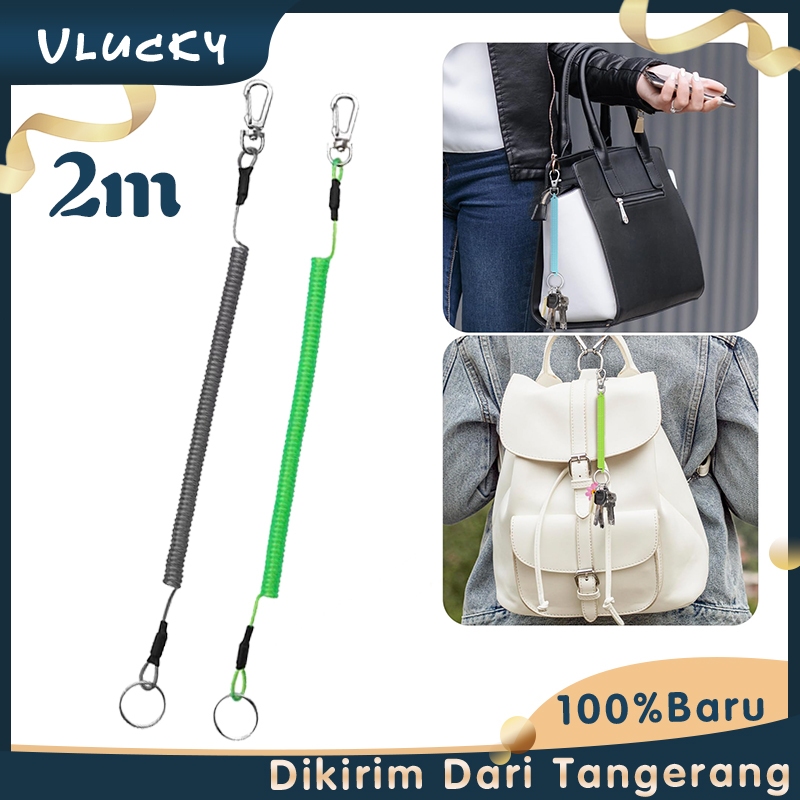 Jual Lanyard Rope Safety Spring Lanyard Tools Gantungan Tali Lanyard ...