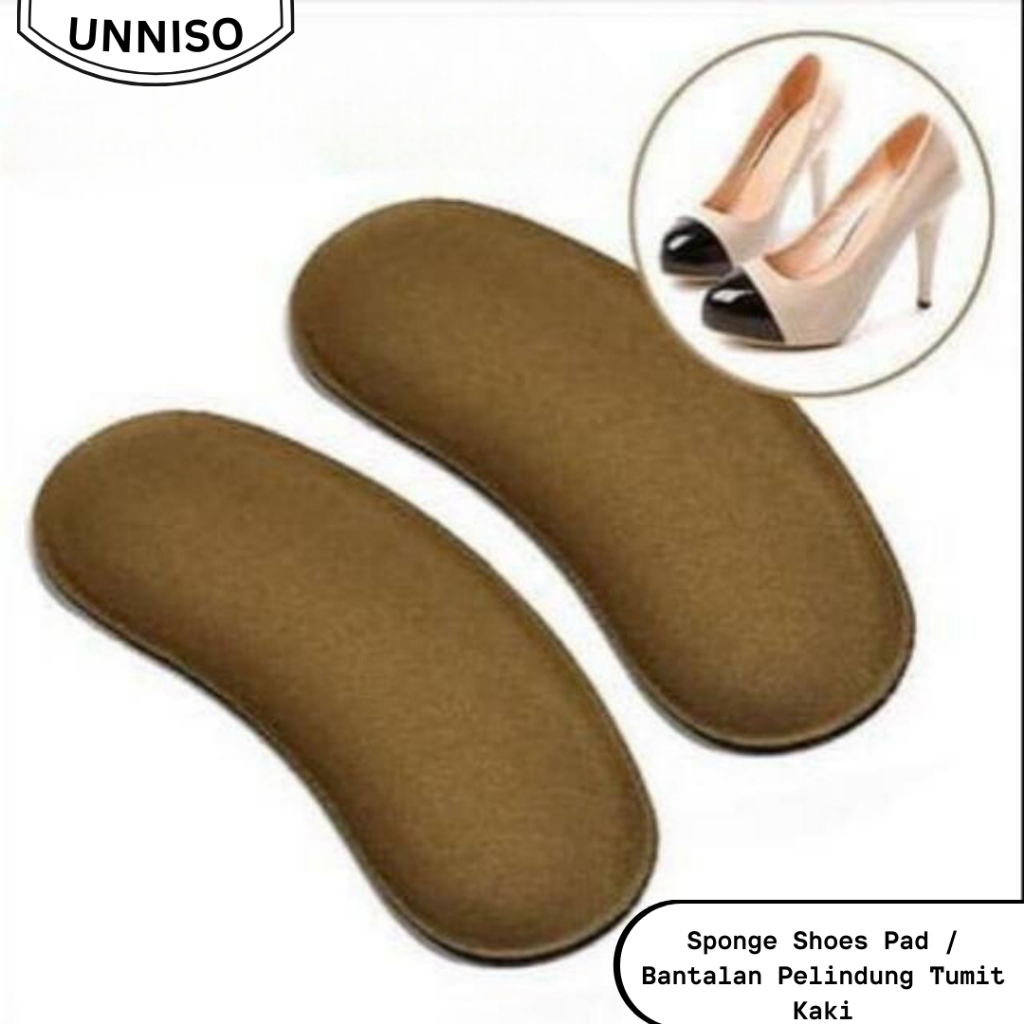 Jual UNNISO - Sponge Shoes Pad / Bantalan Pelindung Tumit Kaki | Shopee ...