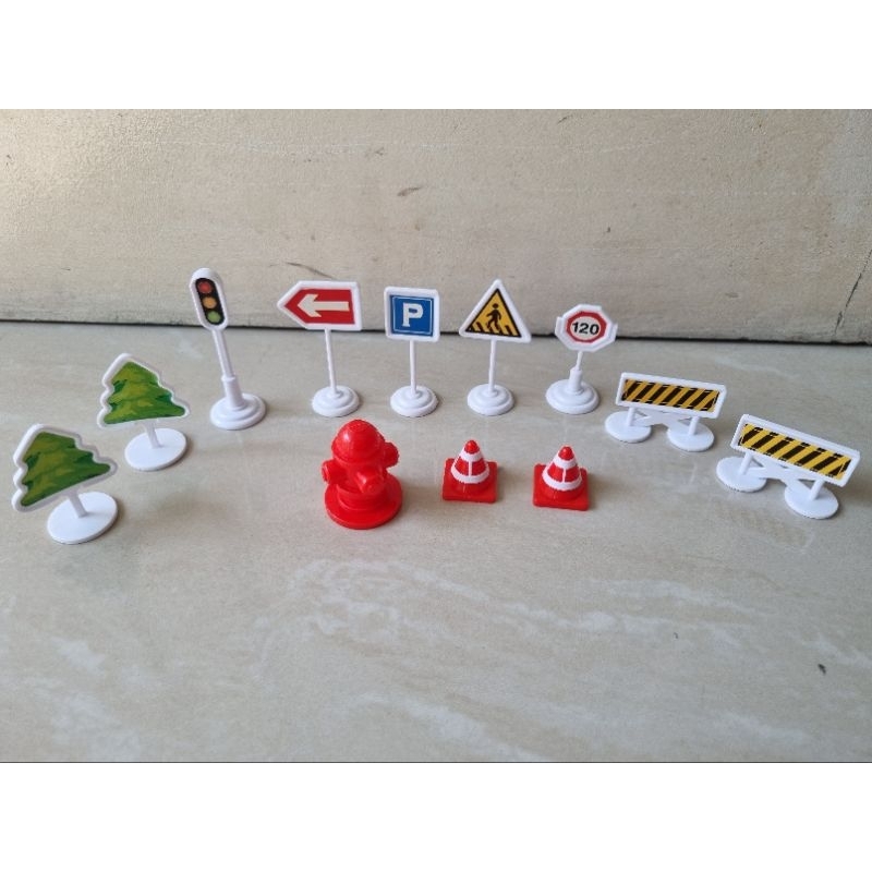 Jual mainan anak rambu rambu lalu lintas education toy kid tanda ...