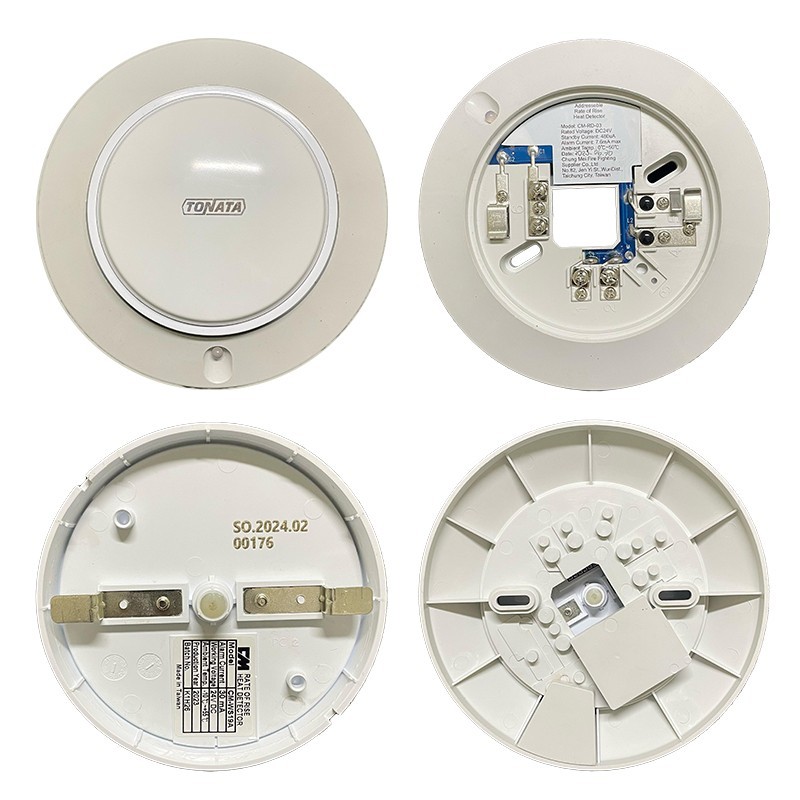Jual Tonata Fire Alarm Full Addressable Heat Detector Rate of Rise ROR ...